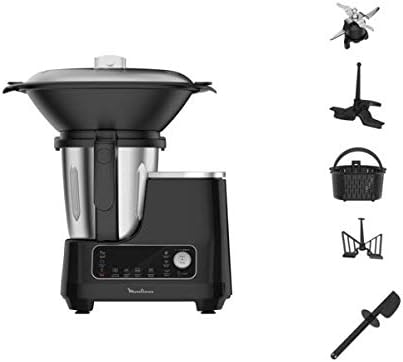 Moulinex Clickchef Robot Cuiseur vapeur multifonction compact, 3,6 L, 1400 W, 5 programmes, 32 fonctions MCR854